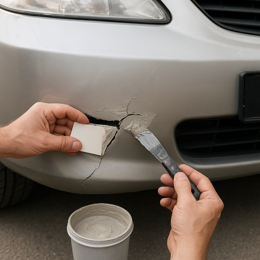 Jak naprawić pęknięty zderzak