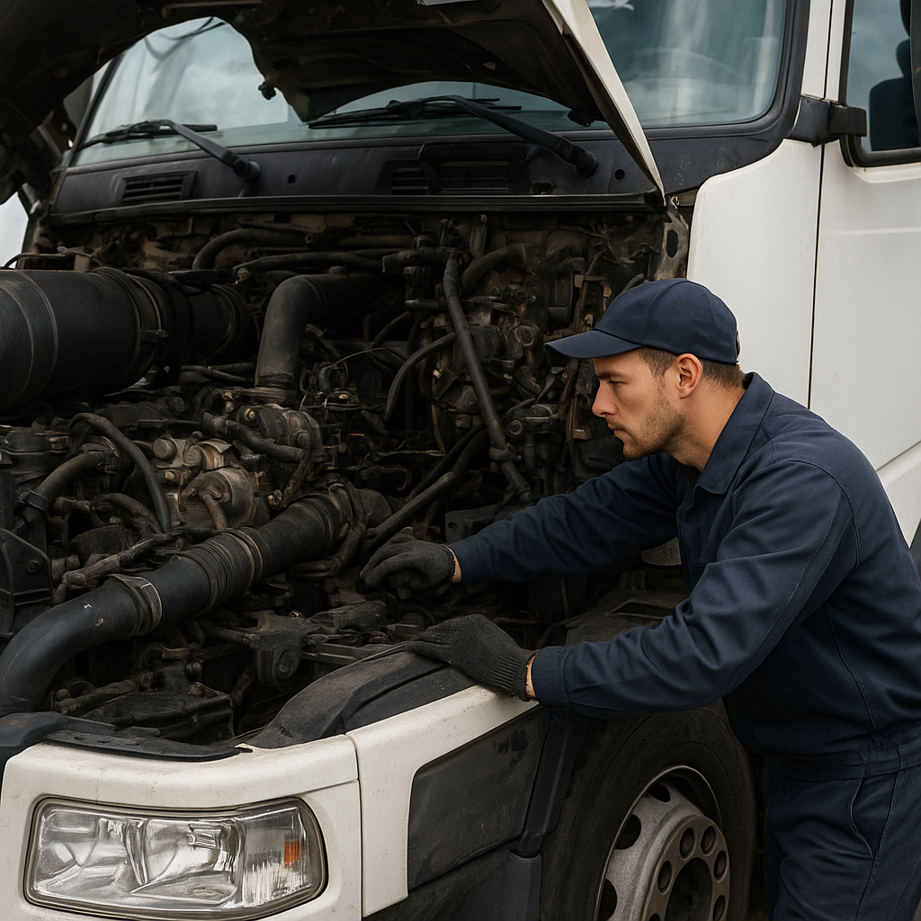 Najczęstsze awarie w samochodach ciężarowych