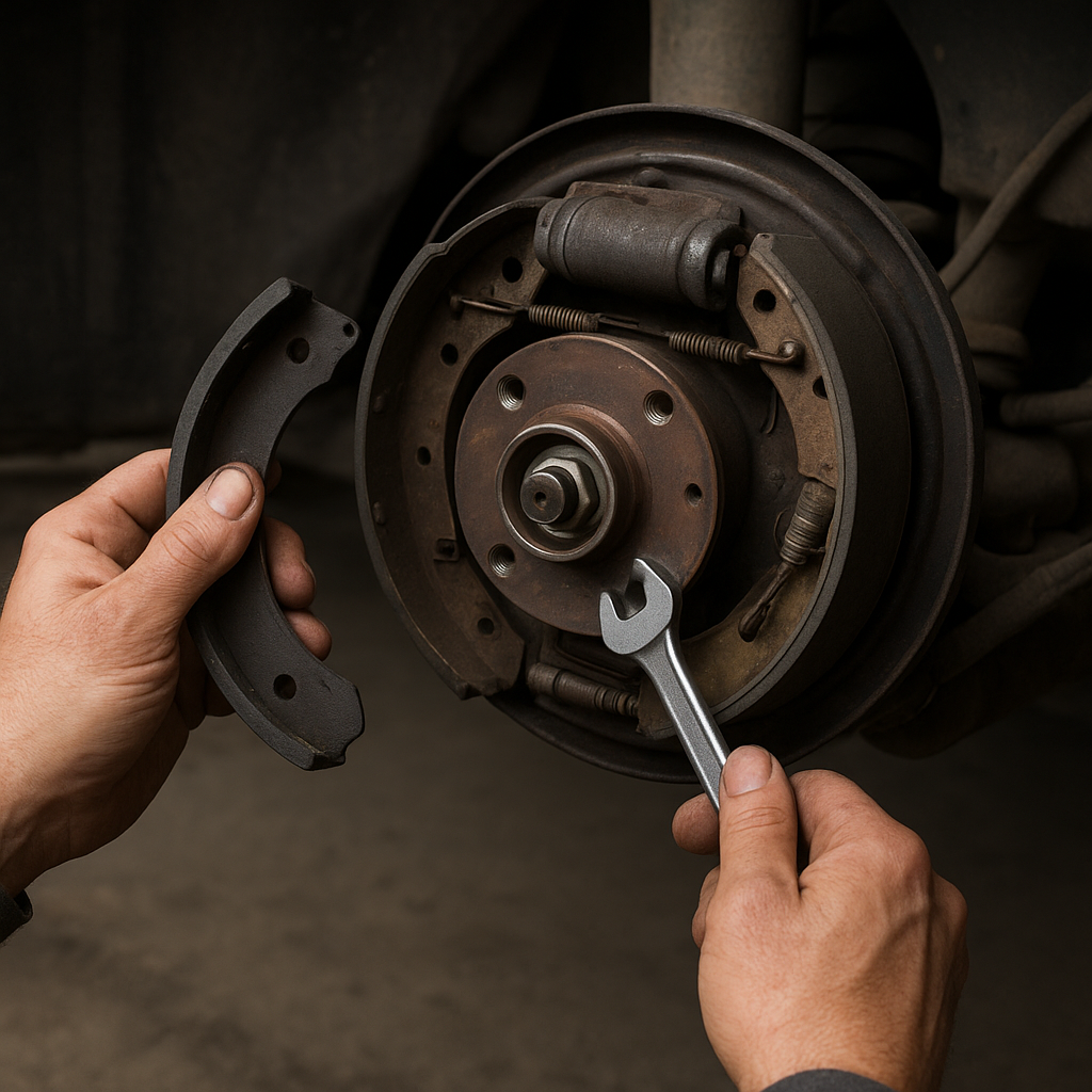 Jak wymienić szczęki hamulcowe